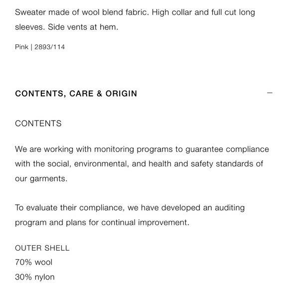 New Zara Wool Over Sized Sweater Limited Edition - 2093/114 - Picture 9 of 9